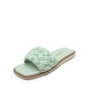 DREAM PAIRS Open Toe Slide Flat Sandals