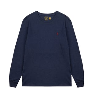 Polo Ralph Lauren Custom Slim Fit Jersey L/S T-Shirt Spring Navy Heather
