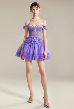 AW Violet Dress