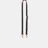 The Crossbody Strap - Black Calf Grain