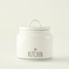 My Kitchen Porcelain Jar - 17oz