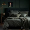 Olive Green Big Waffle 100% Cotton Throw