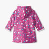 Girls Tiny Flowers Sherpa Lined Jacket