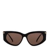 MaxMara Beth MM0100 50E 54 Sunglasses Brown