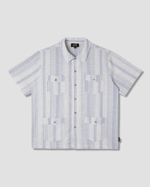 Mexicali Shirt (Blue Stripe) - XXL