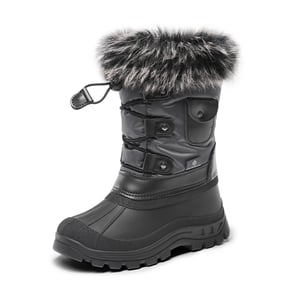 DREAM PAIRS Kids Waterproof Warm Snow Boots