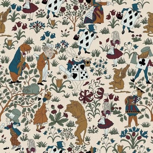 ALICE IN WONDERLAND Wallpaper - Achillea