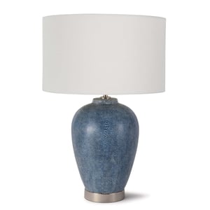 Presley Blue Ceramic Table Lamp