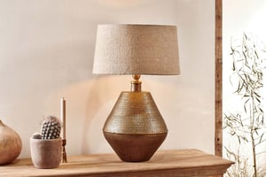 nkuku Nalgonda Lamp | Lamps | Large | Antique Brass