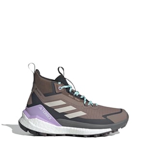 Adidas Terrex Womens Free Hiker 2.0 Gore-Tex Hiking Shoes Trace Brown / Beige / Carbon