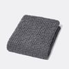 Honeycomb Washcloth - Charcoal Grey