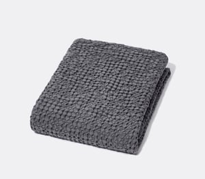 Honeycomb Washcloth - Charcoal Grey