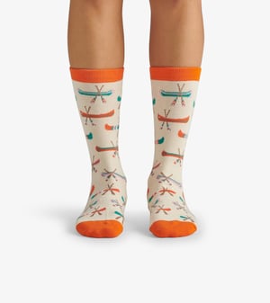 On The Lake Women's Crew Socks