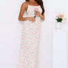 Hawaii Magic Maxi Dress White