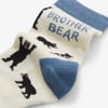 Boys Brother Bear Crew Socks