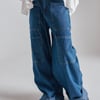 AKIRA Be Mine Stripe Denim | Size Medium