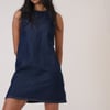 Dark Denim Izzie Pinafore Mini Dress