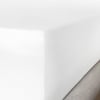 Brilliant White Pure Silk Fitted Sheet - UK Single (35cm Deep)