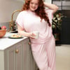 Francesca Womens Slouch Jersey Pyjama Set - 10