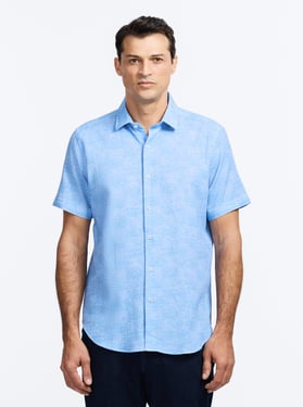 Robert Graham Reid Short Sleeve Button Down Shirt