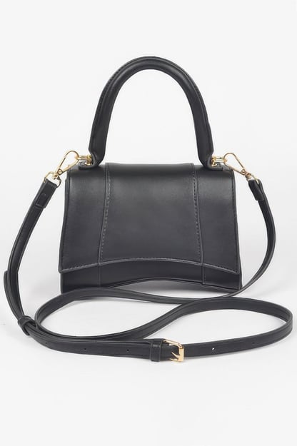 TRIBECA Faux Leather Top Handle - New Collection Los Angeles - BYMANYC ® New York
