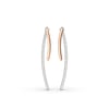 Jeulia Magic Curve Drop Earrings