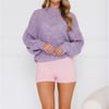 Sweater Weather Knit Purple