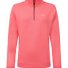Weird Fish Avery 1/4 Zip Sweatshirt Flamingo Size 22