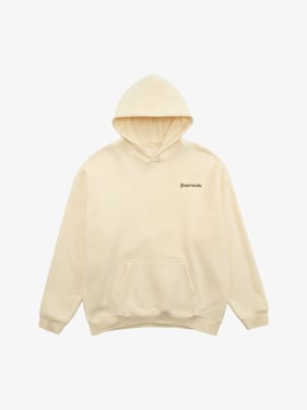 Thesupermade Street Hip-Hop Letters Fleece Tracksuit - 2230 - Beige / XL / Hoodie Only