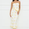 Desert Daze Maxi Skirt White