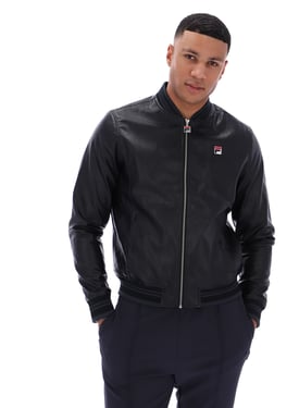 Malyk Archive Influence Faux Leather Jacket - 4XL