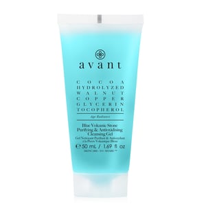 Blue Volcanic Stone Purifying & Antioxidising Cleansing Gel Travel Pack | Packaging: Travel Pack - 50ml