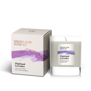 Highland Lavender Soya Wax Candle - 30cl