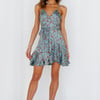 Clearly Seen Dress Teal
