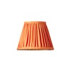 18cm pendant shade in Persimmon silk