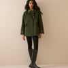 Khaki Tartan Trim Country Jacket