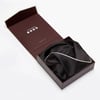 Charcoal Pure Silk Pillowcase - Standard / Ivory