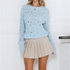 Winterberry Sweater Knit Blue