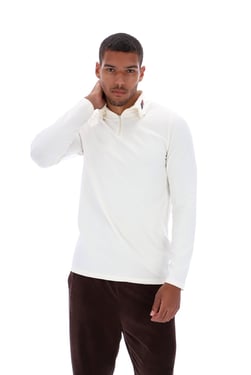 Zip Up Roll Neck - 3XL
