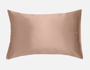 QE Home 100% Mulberry Silk Pillowcase in Frosted Berry, Pink, King