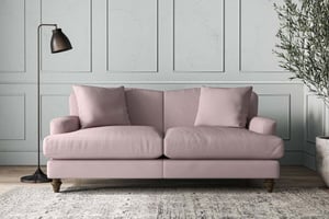 nkuku Deni Sofa | Make To Order | Medium | Recycled Cotton Lavender