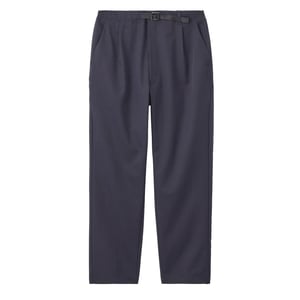 Goldwin One Tuck Tapered Stretch Pants Dark Navy
