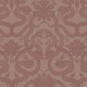 ANACONDA Traditional Wallpaper - Dusky Pink