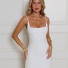 Cherry Lust Mini Dress White