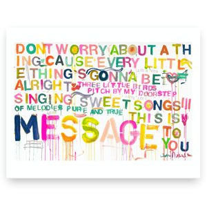 Sweet Songs Mini Art Print