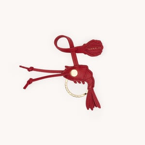Hammitt Shrimply Irresistible Charm Chili Red Gold