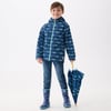Boys Shark Tank Zip-Up Lightweight Rain Jacket