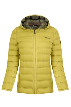 Weird Fish Eshka Lightweight Padded Jacket Tarragon Size 8