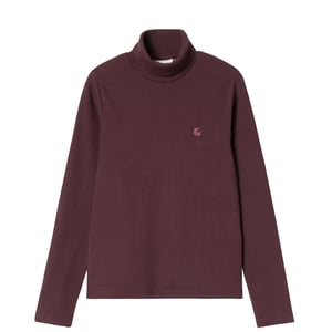 Carhartt WIP Womens L/S Philipa Mockneck T-Shirt Rondo