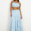 Pretty Dance Crop Top Blue